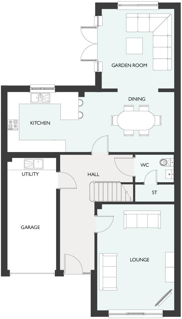 Nethershiel Road,
East Calder,
EH53 0WP floorplan