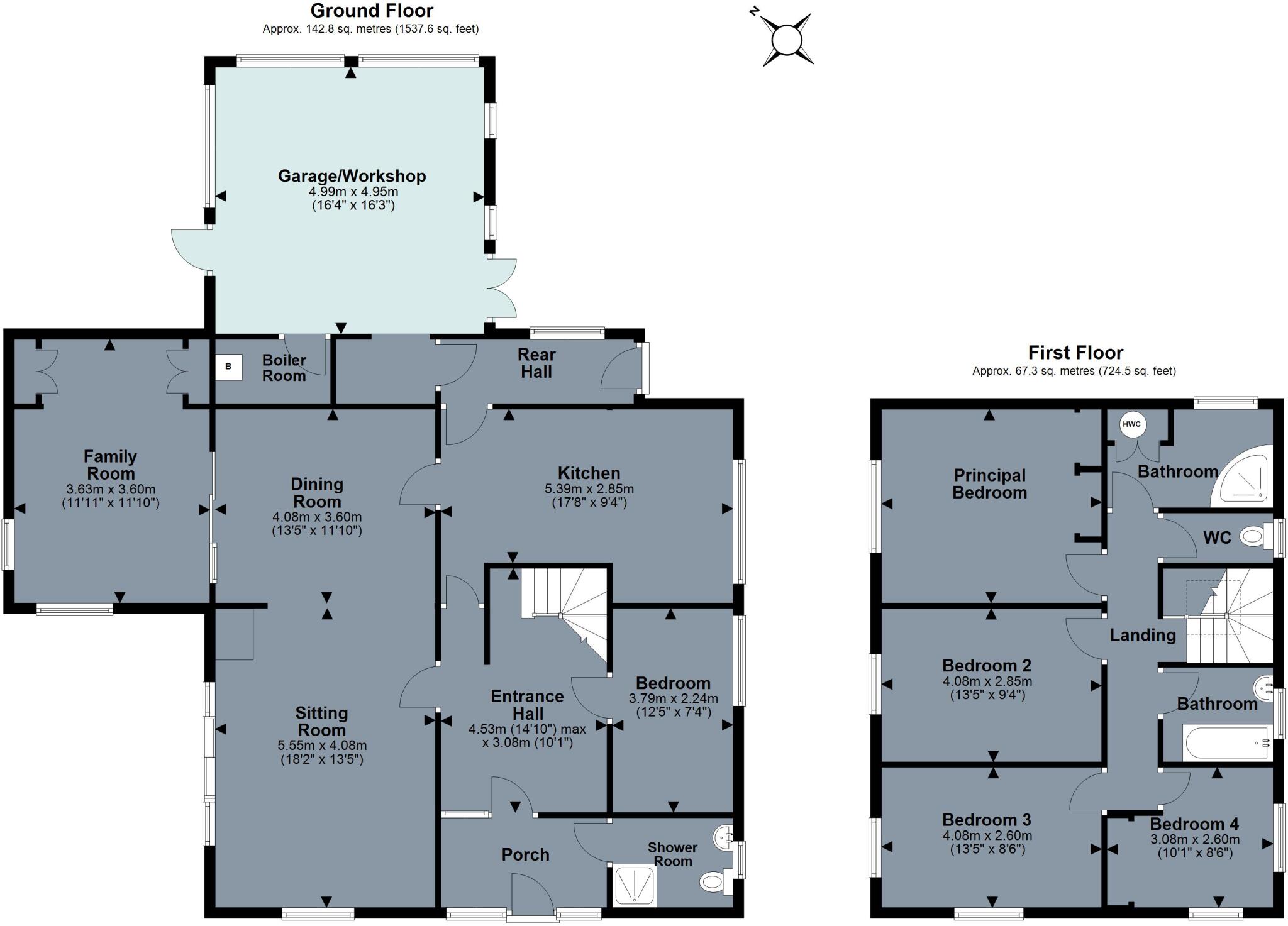 Rossett, Wrexham floorplan