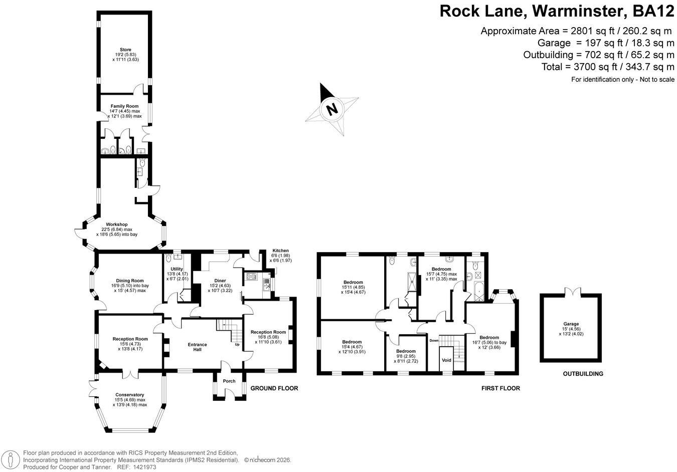 Rock Lane, Warminster, BA12 floorplan