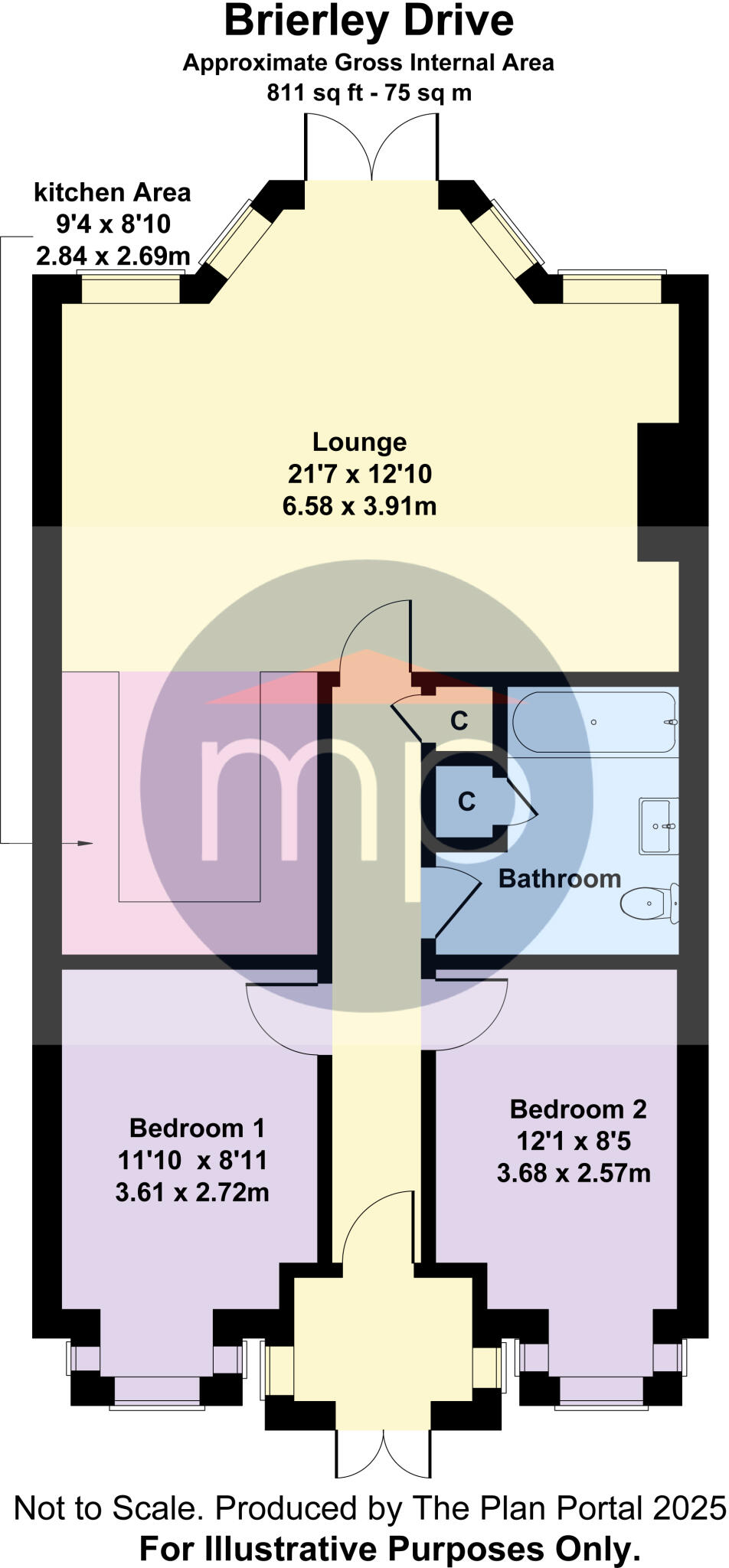 Brierley Drive, The Wynd floorplan