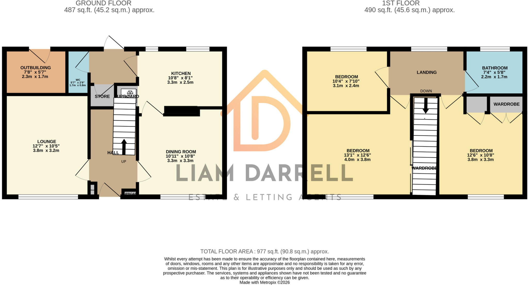 Ryefield Close, Eastfield, Scarborough, North Yorkshire floorplan
