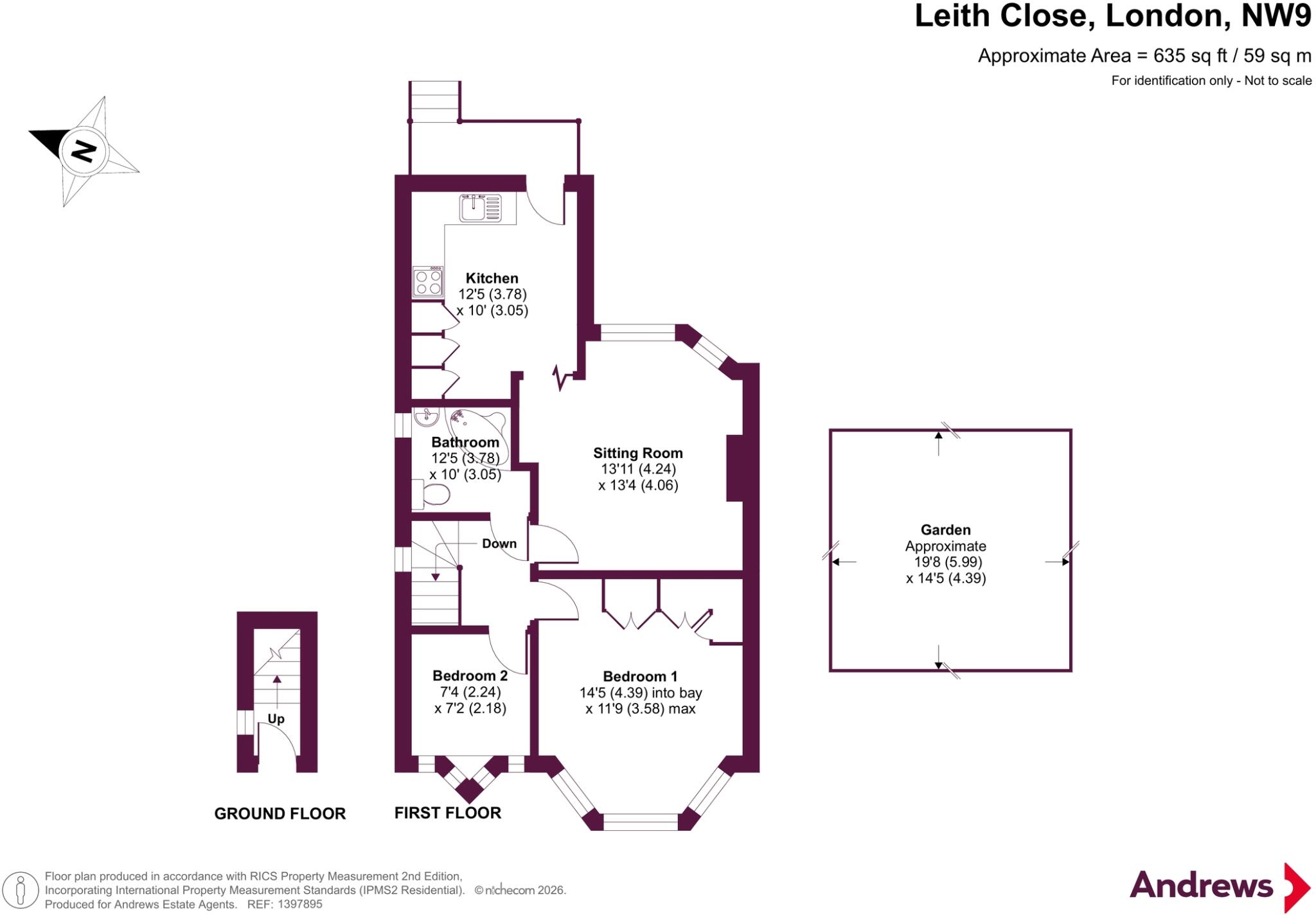 Leith Close, London, NW9 floorplan
