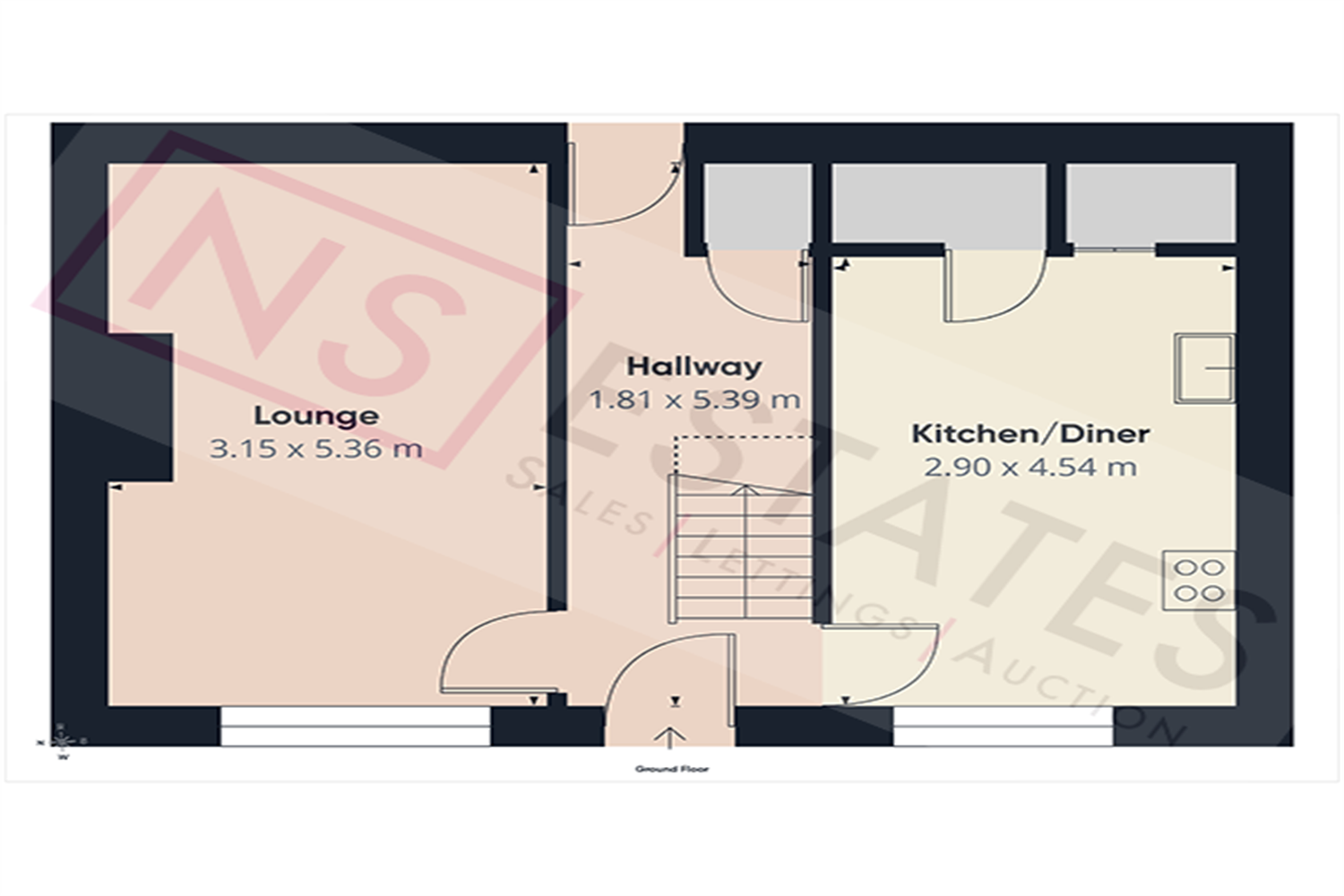 Edgeworth Court, Hemlington, Middlesbrough, TS8 floorplan