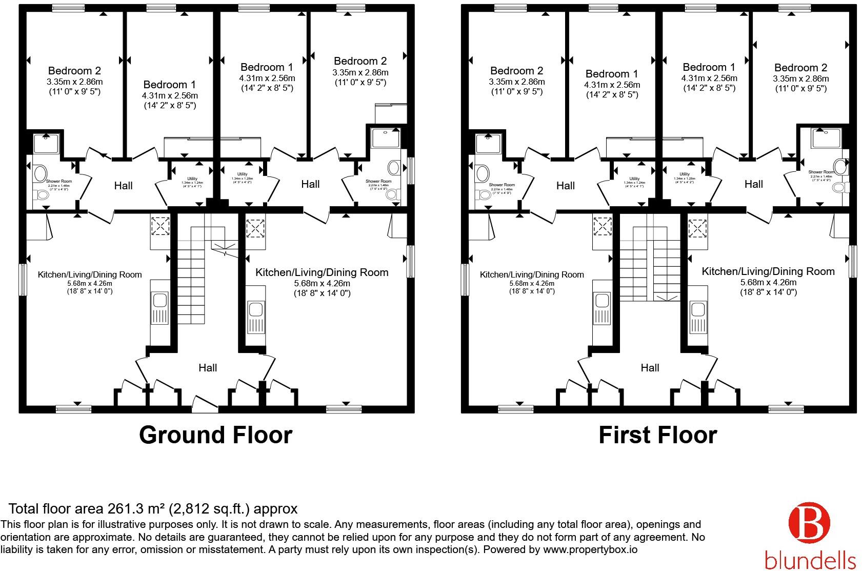 Abbey Walk, Waverley, Rotherham, South Yorkshire, S60 floorplan