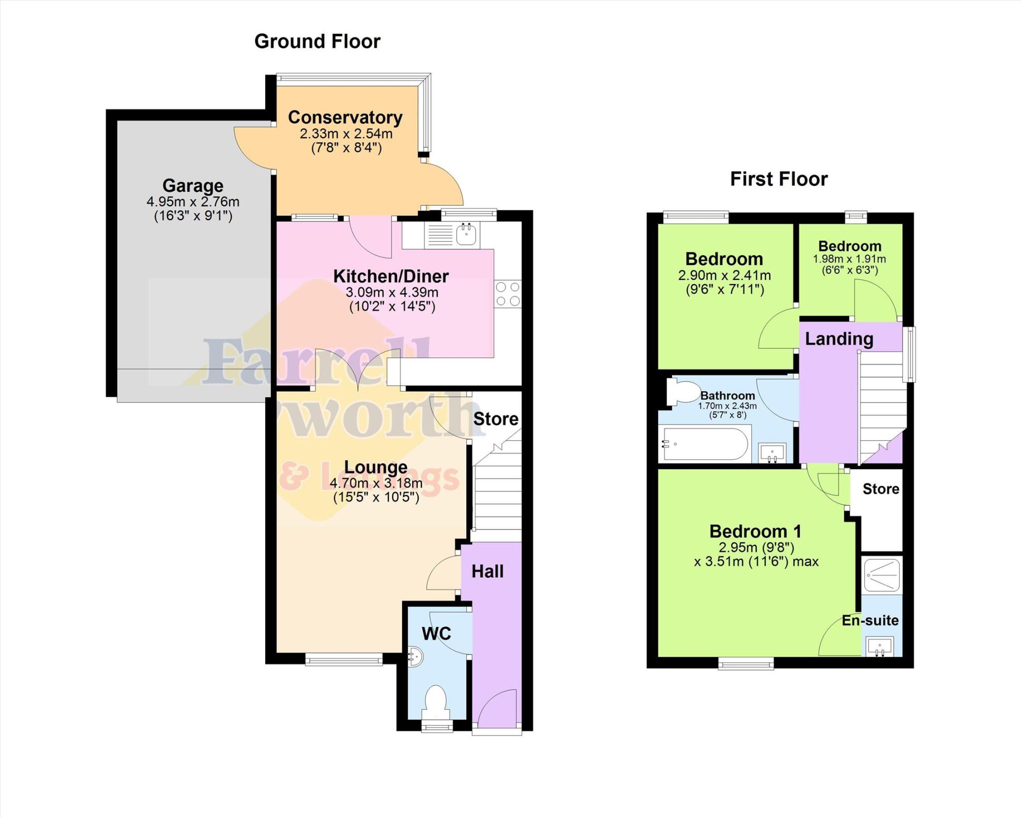 Summerfield, Leyland floorplan