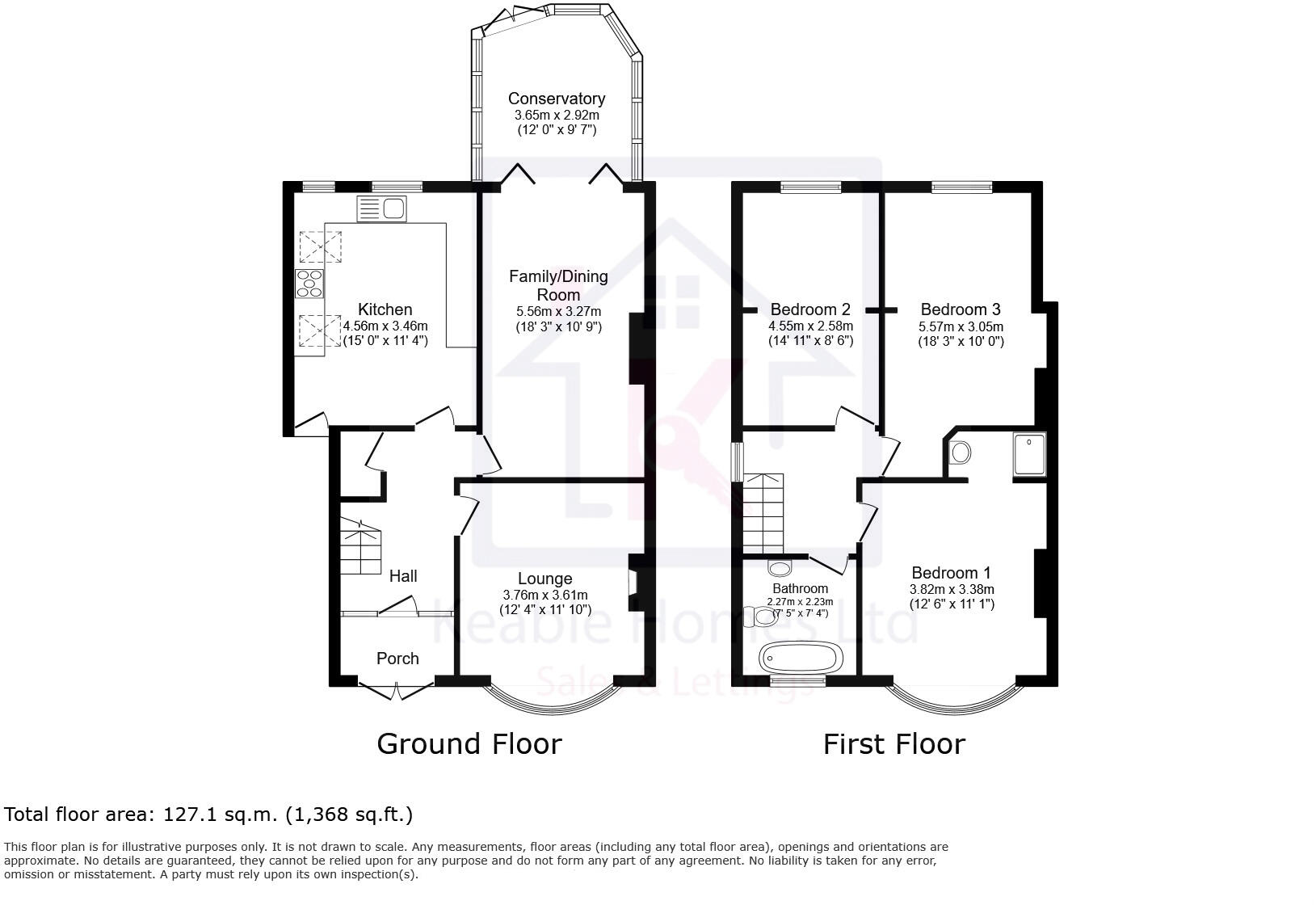 Norton Lane, Great Wyrley floorplan