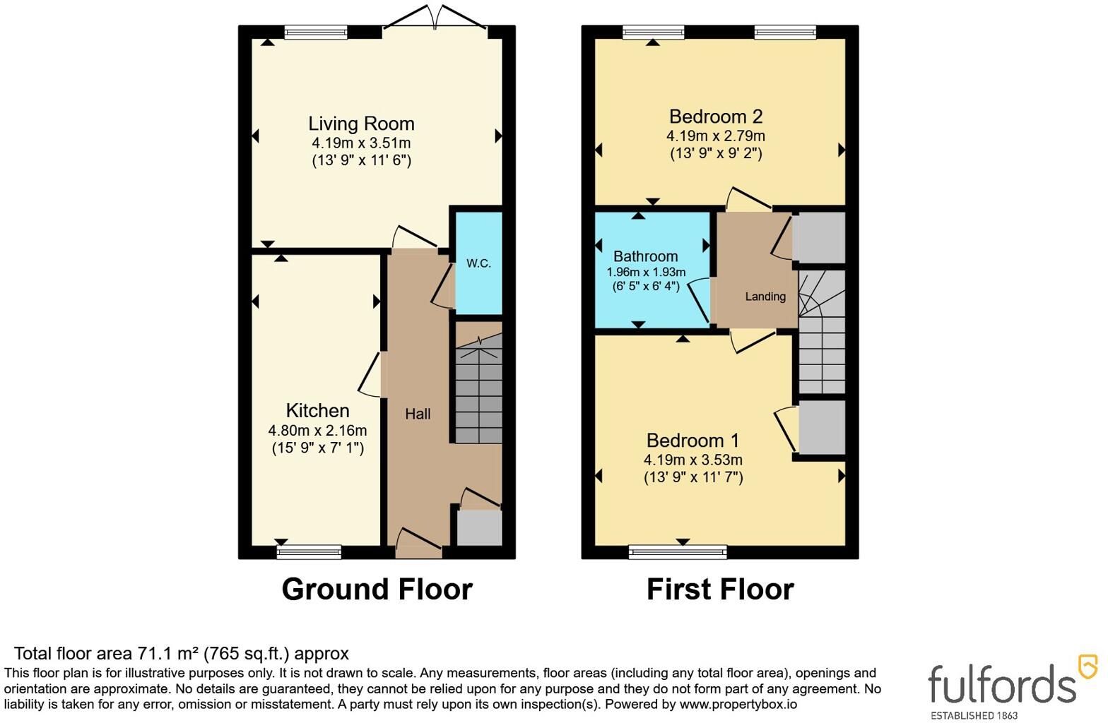 Quartz Row, Exeter, Devon, EX4 floorplan