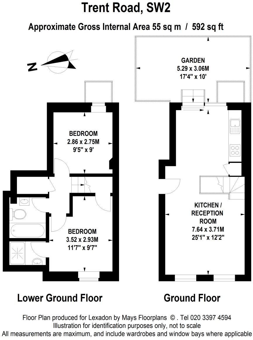 Trent Road, Sw2 floorplan
