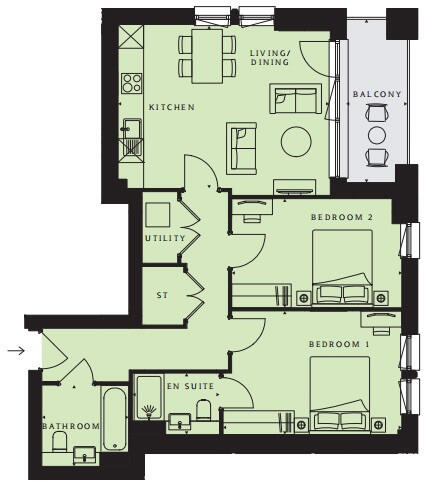 61 Alder Point floorplan