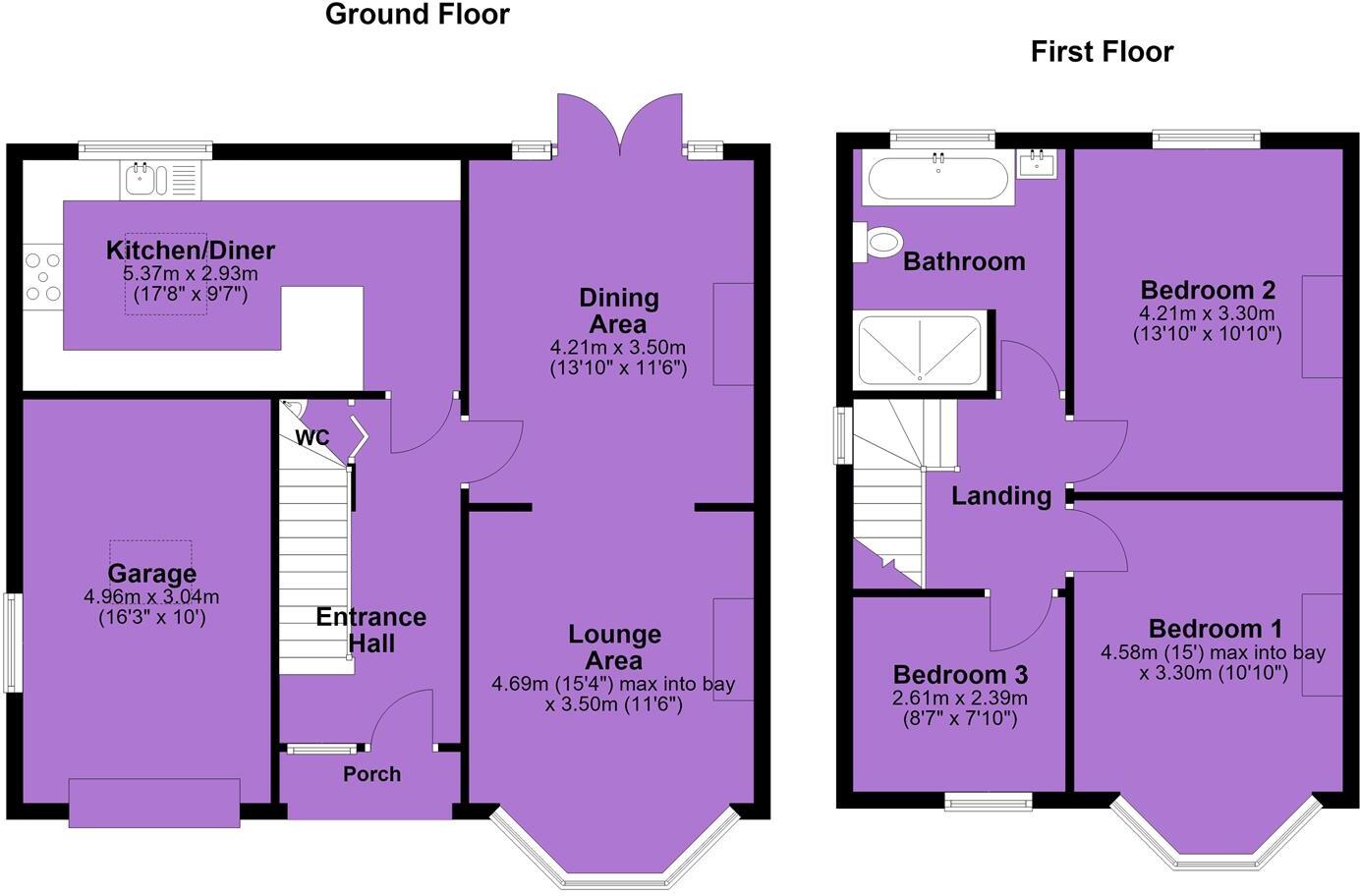 Redclyffe Avenue, Victoria Park floorplan
