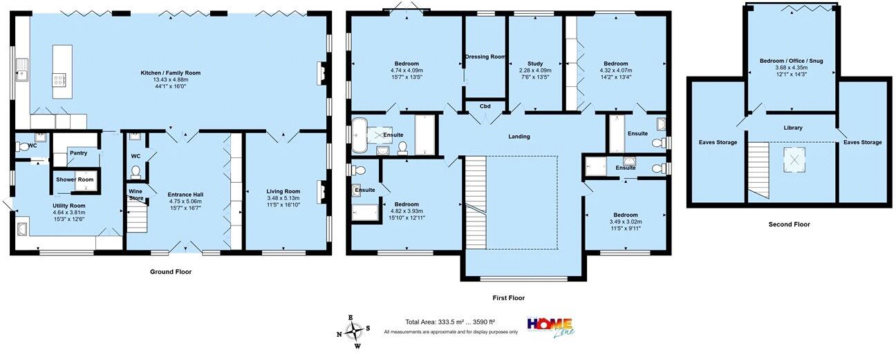 Bute Drive, Highcliffe, Christchurch, BH23 floorplan