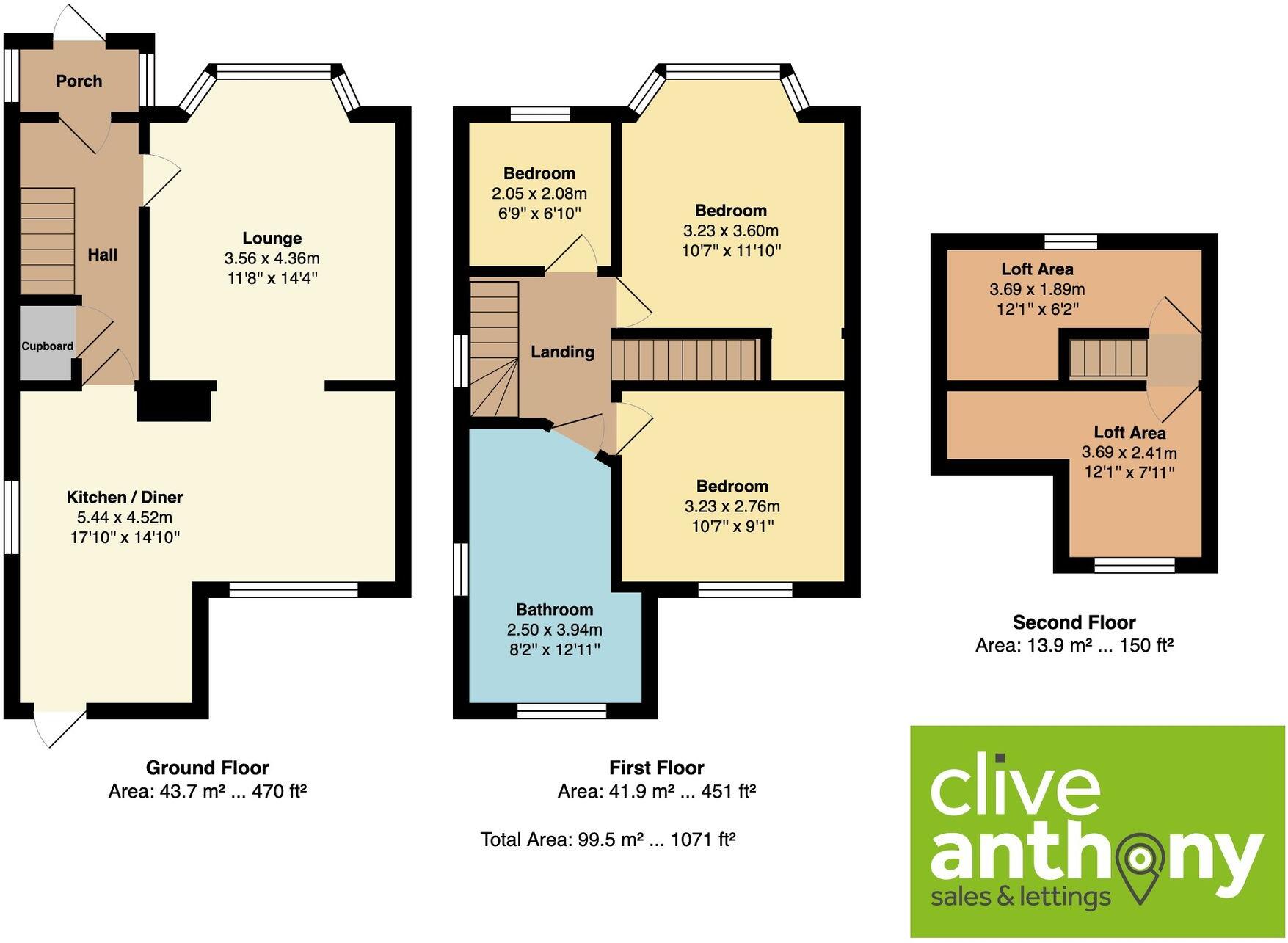Brooklawn Drive, Prestwich, M25 floorplan
