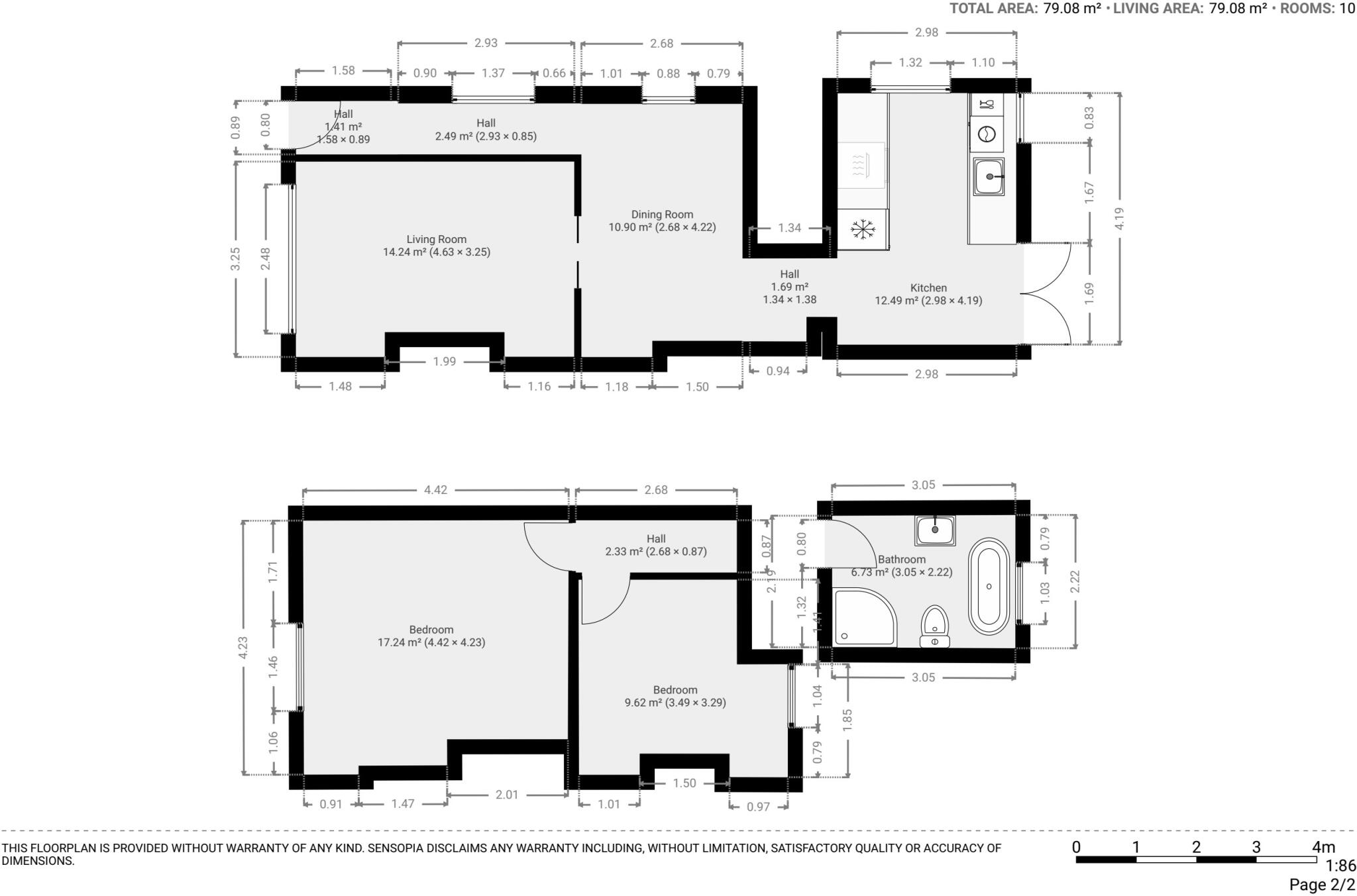 Church Lane, Cliftonwood, BS8 floorplan