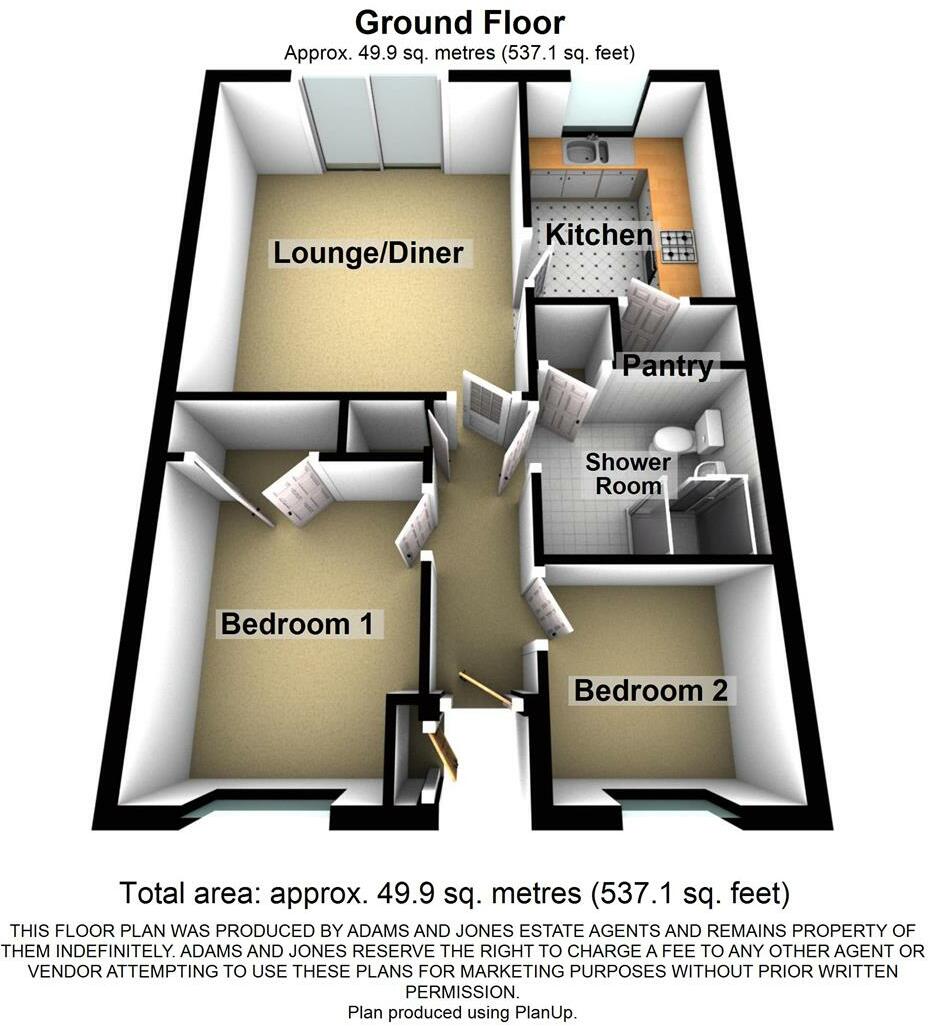 Saxon Close, Market Harborough floorplan