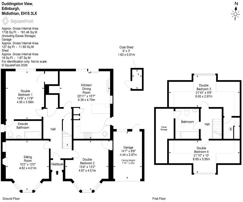 20, Duddingston View, Duddingston, Edinburgh, EH15 floorplan
