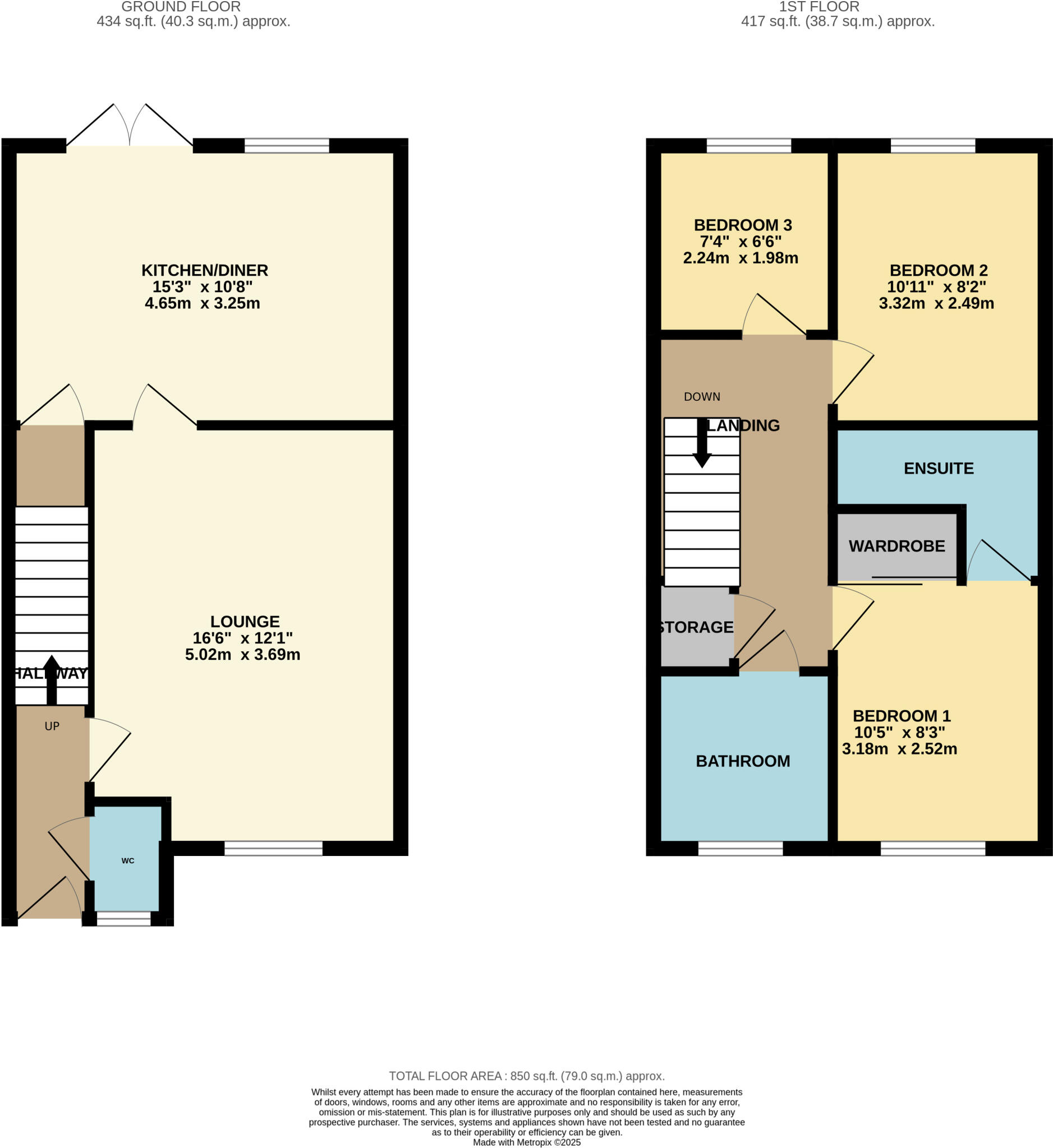 George Jackson Avenue, Holmes Chapel, Crewe, CW4 floorplan