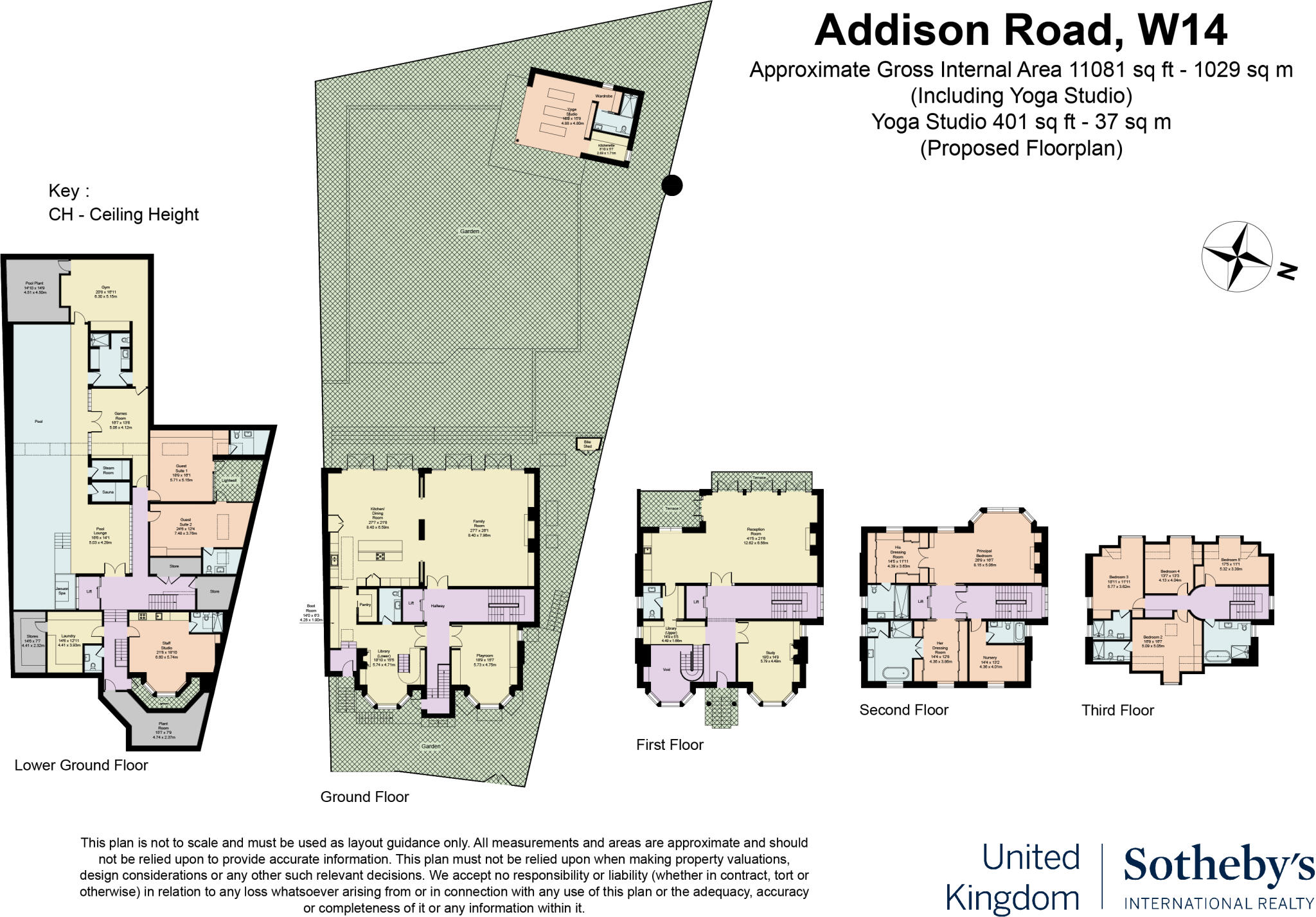 61 Addison Road, Holland Park, London, W14 floorplan