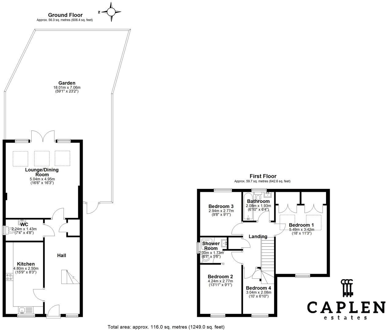 Oaklands Close, Dunmow floorplan