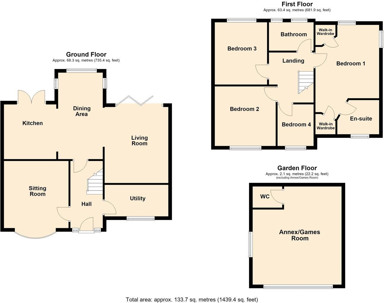 Gedney Close, Grimsby floorplan