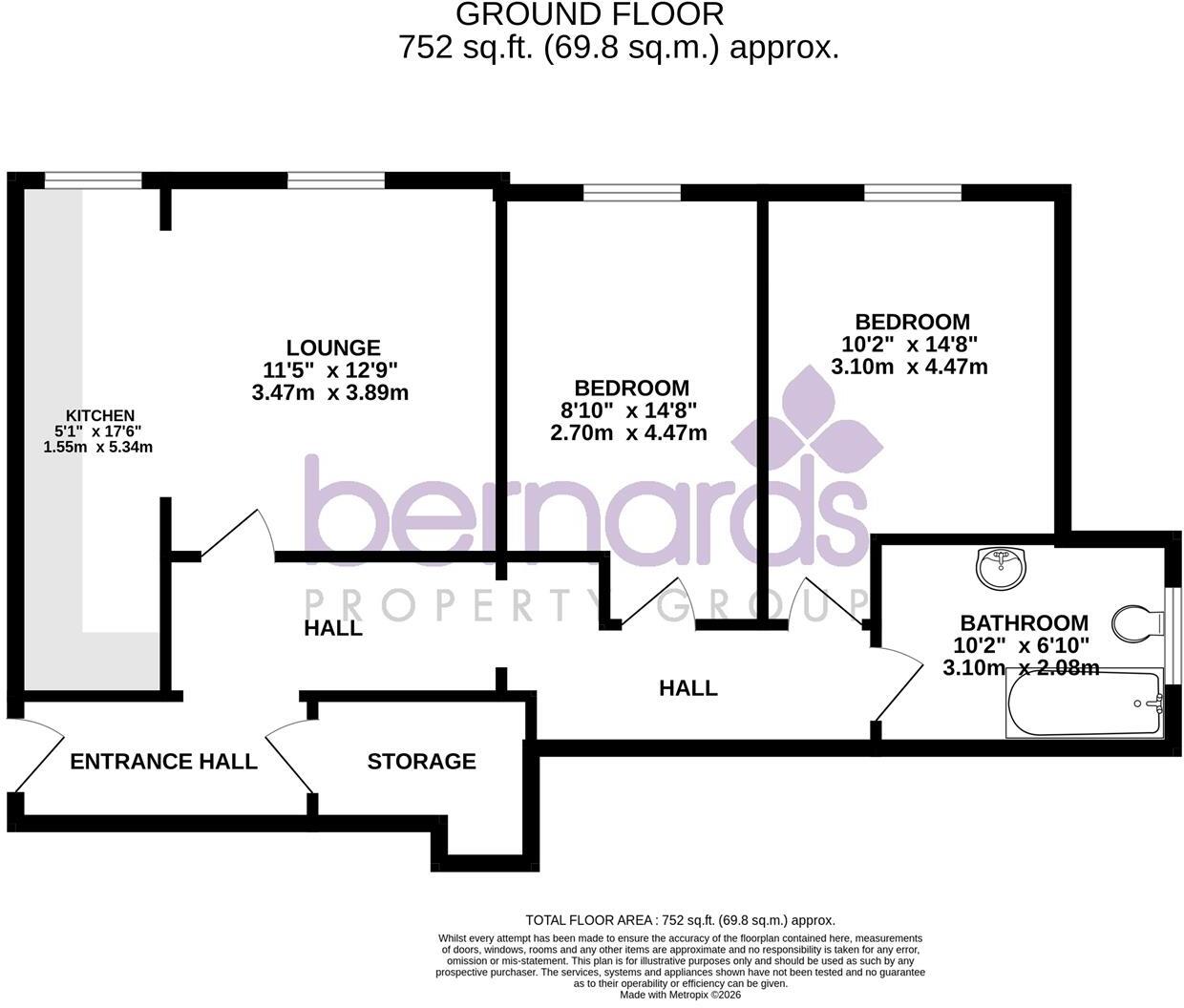 Sage House, St Johns Square floorplan