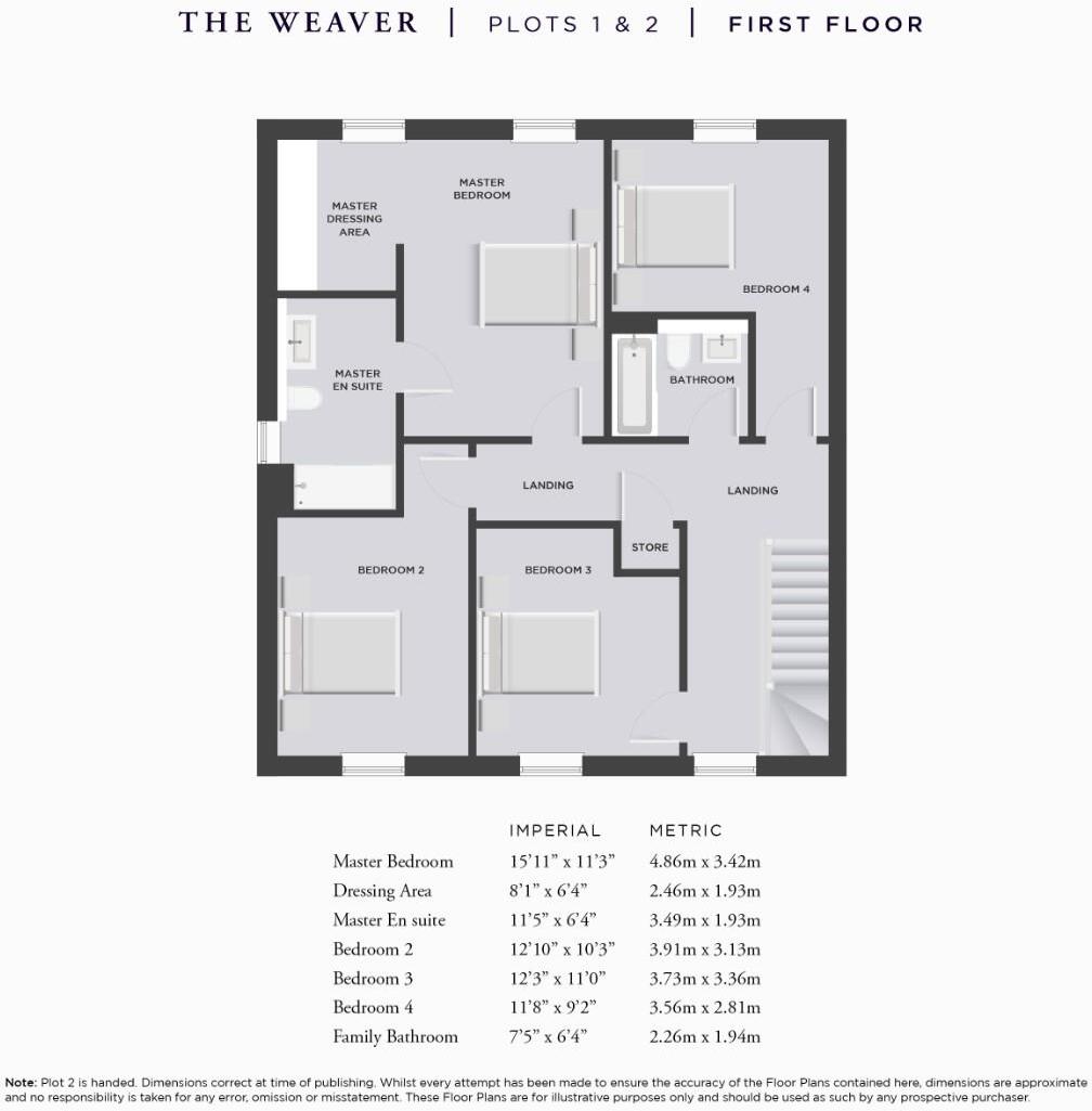 The Weaver, Deanwater Drive, Woodford floorplan