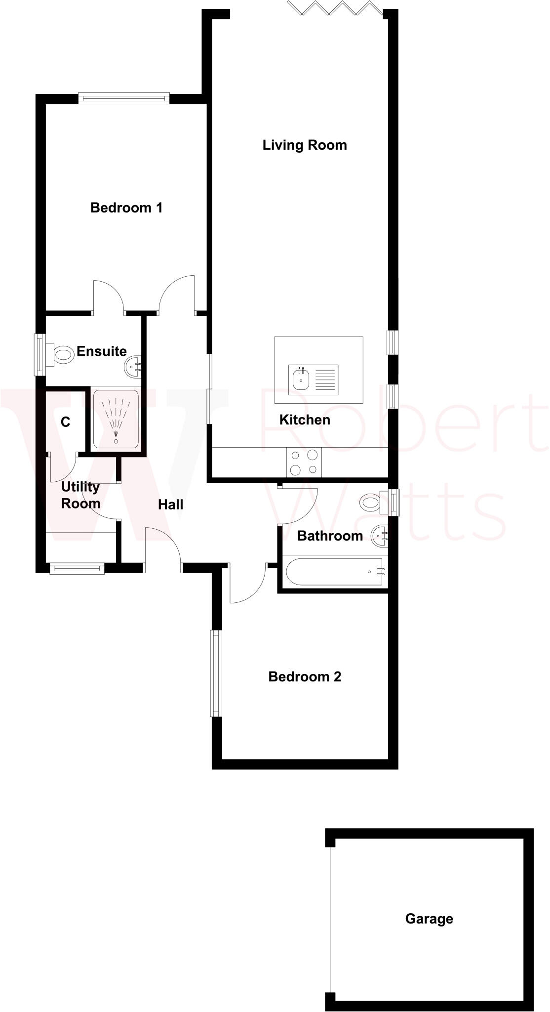 Halifax Road, Hightown, Liversedge, WF15 floorplan