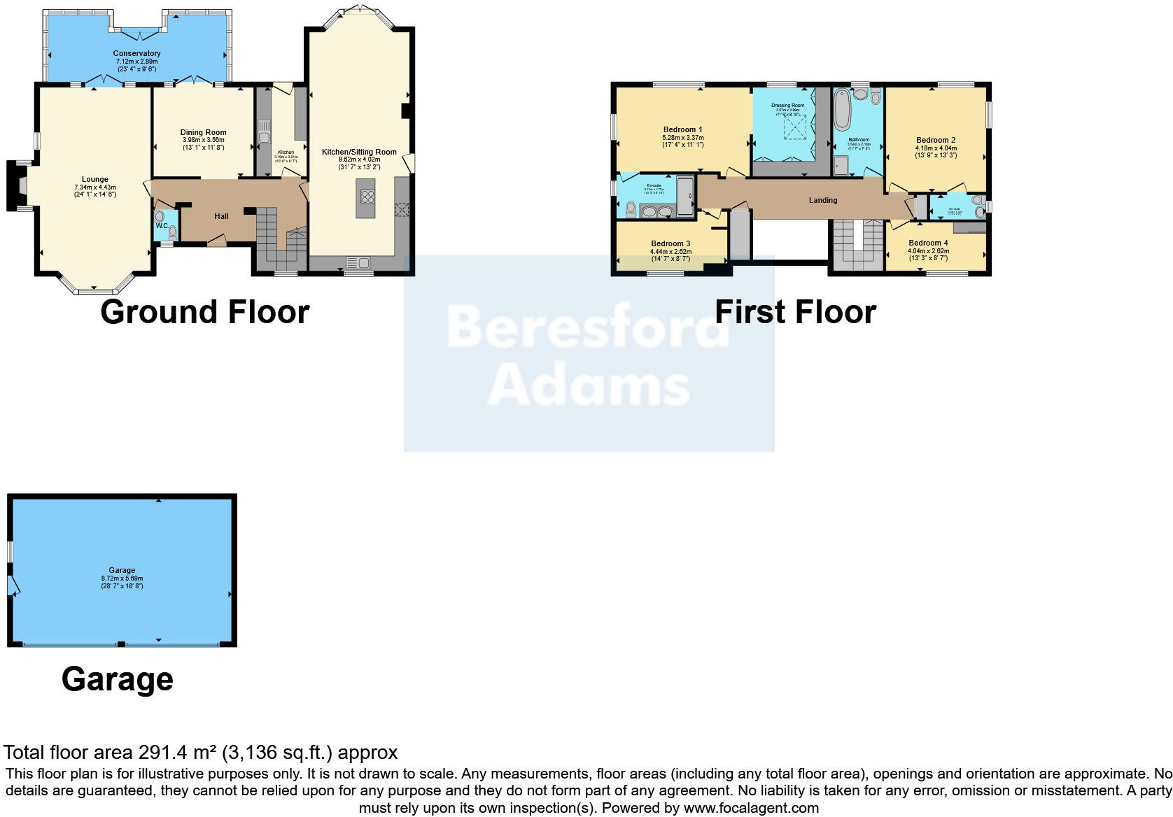 Yew Tree Close, St. Asaph, Denbighshire, LL17 floorplan
