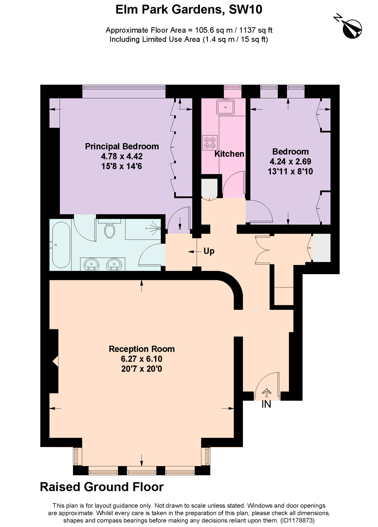 Elm Park Gardens, Chelsea SW10 floorplan