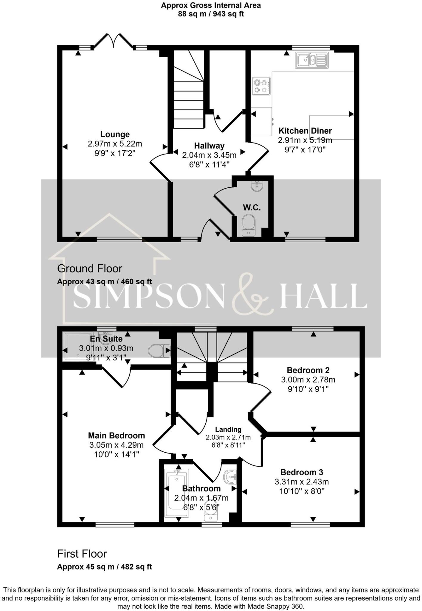 John Haselden Crescent, Ashford, TN23 floorplan