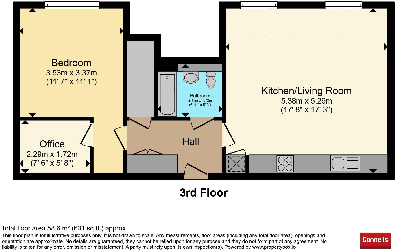 The Avenue, Tunbridge Wells floorplan