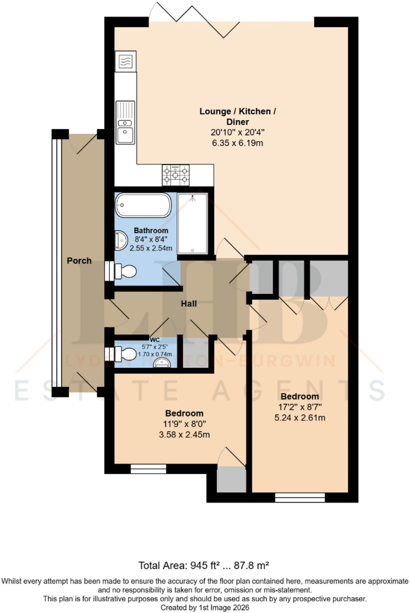 East Bank Walk, Littlehampton, BN17 floorplan