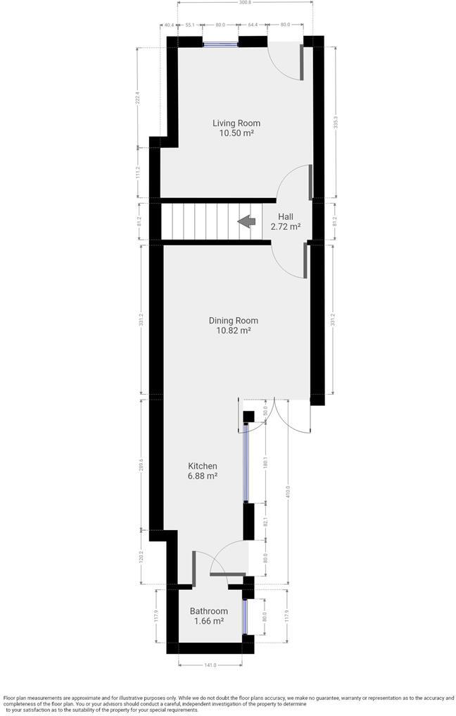 27/28 - Chelmsford Street - en suite two bedroom student house floorplan