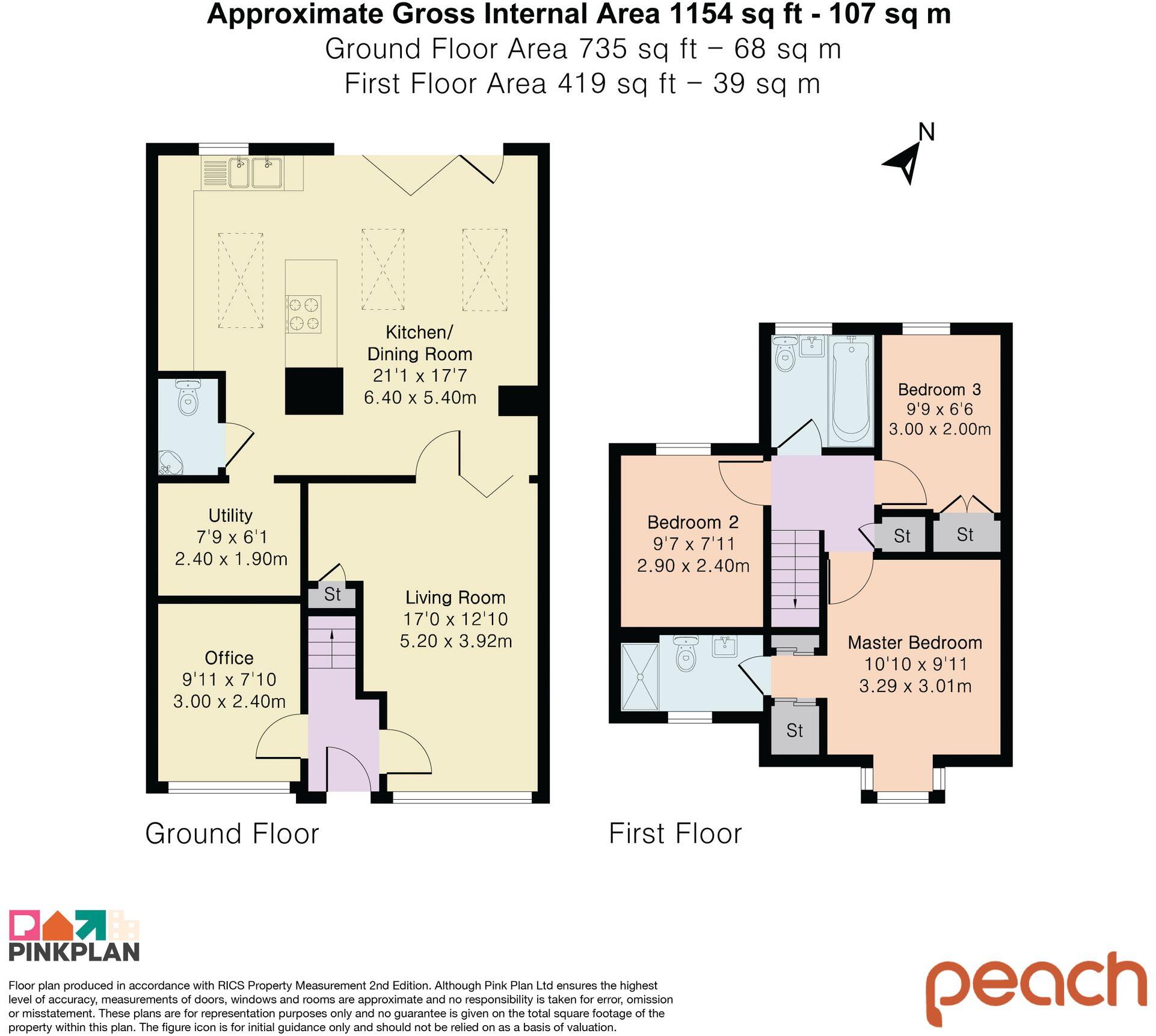 Northbourne Road, Swindon, SN25 floorplan