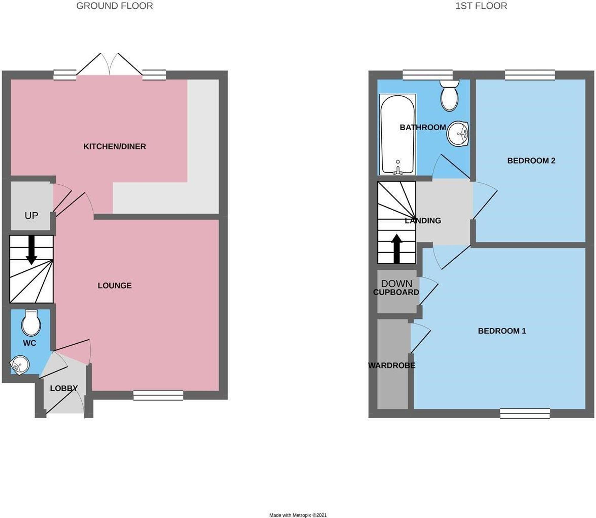 Gregory Close, Doseley, TF4 floorplan