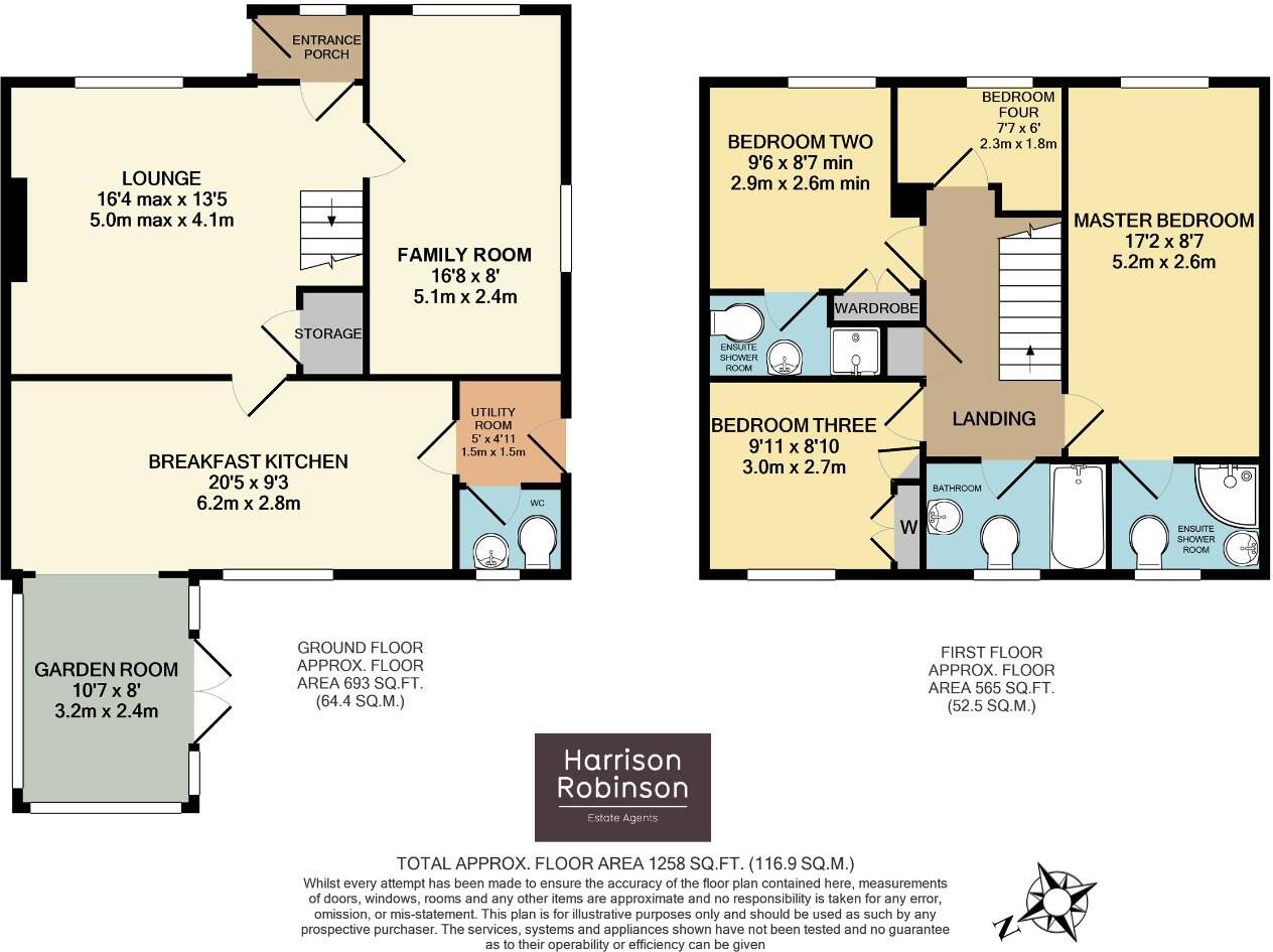 Greenholme Close, Burley in Wharfedale floorplan