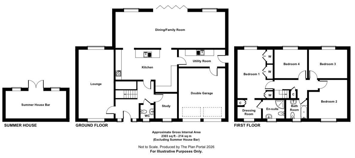 A Beautifully Extended Family Home On A Substantial Plot - Blowers Wood Grove floorplan