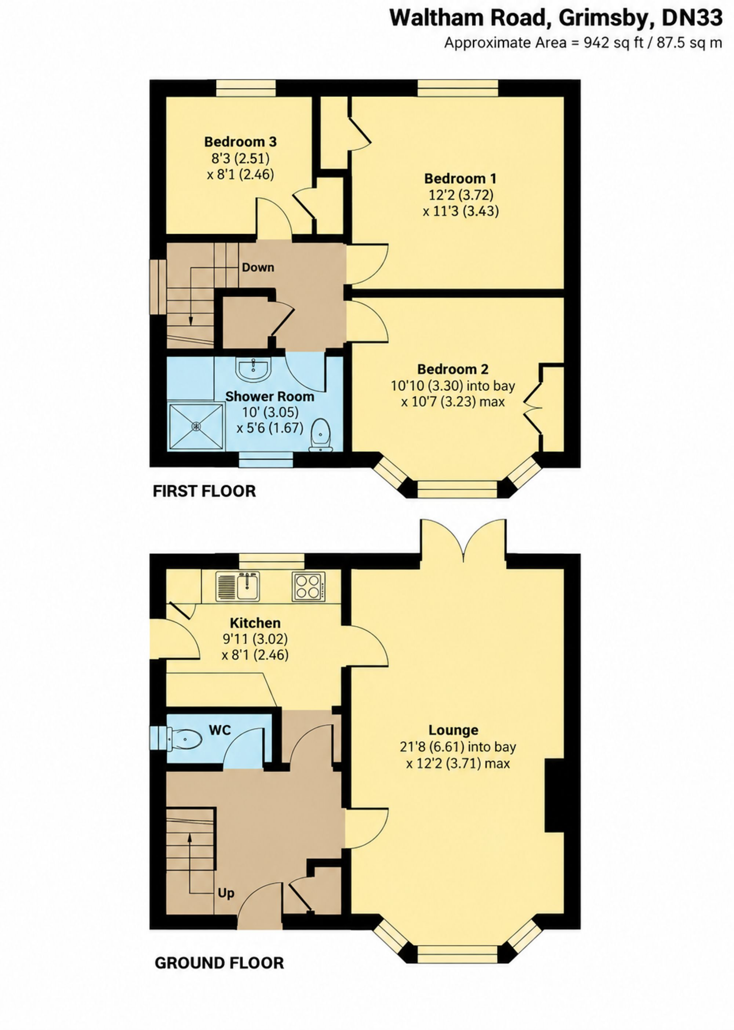 Waltham Road, Grimsby, DN33 floorplan