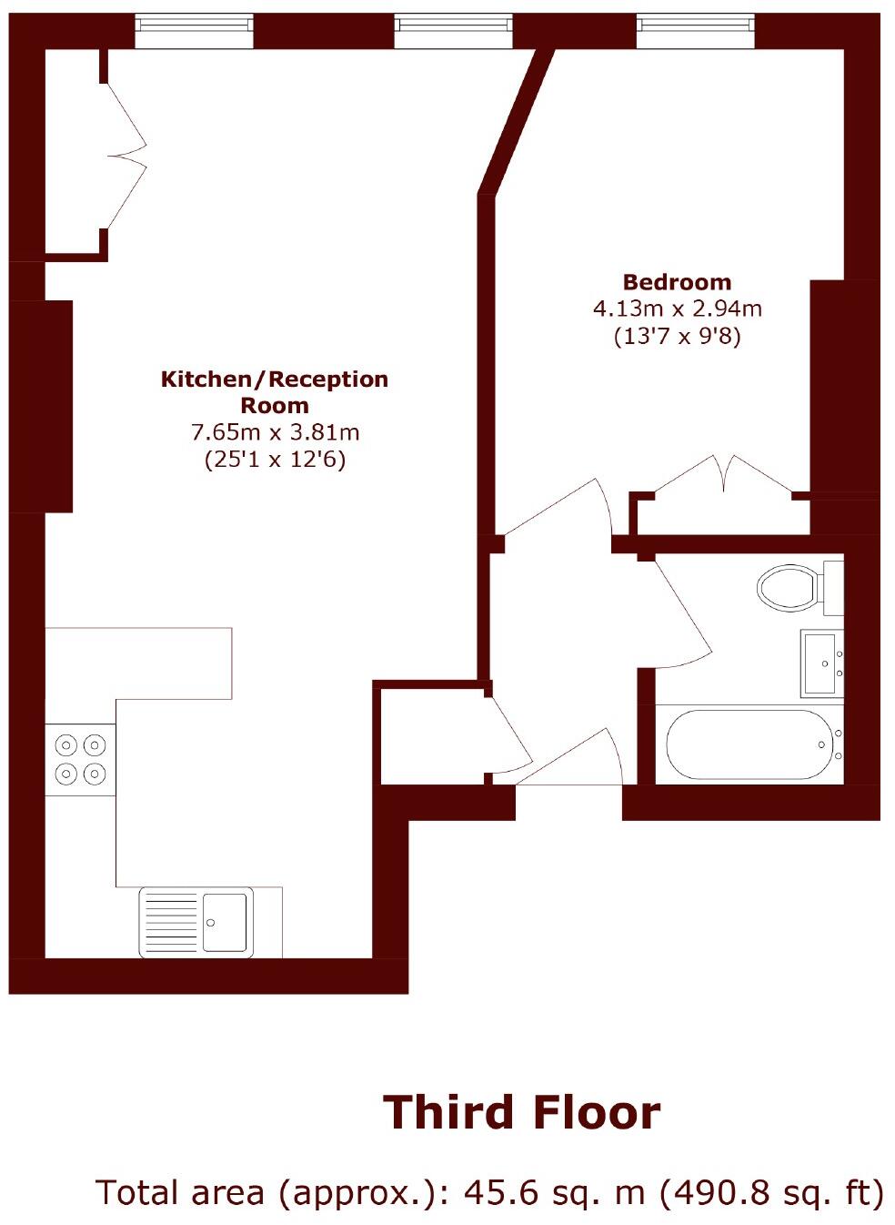 Nevern Square, London floorplan