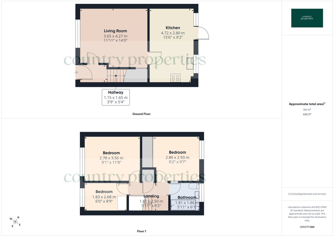Stapleford, Welwyn Garden City, AL7 floorplan