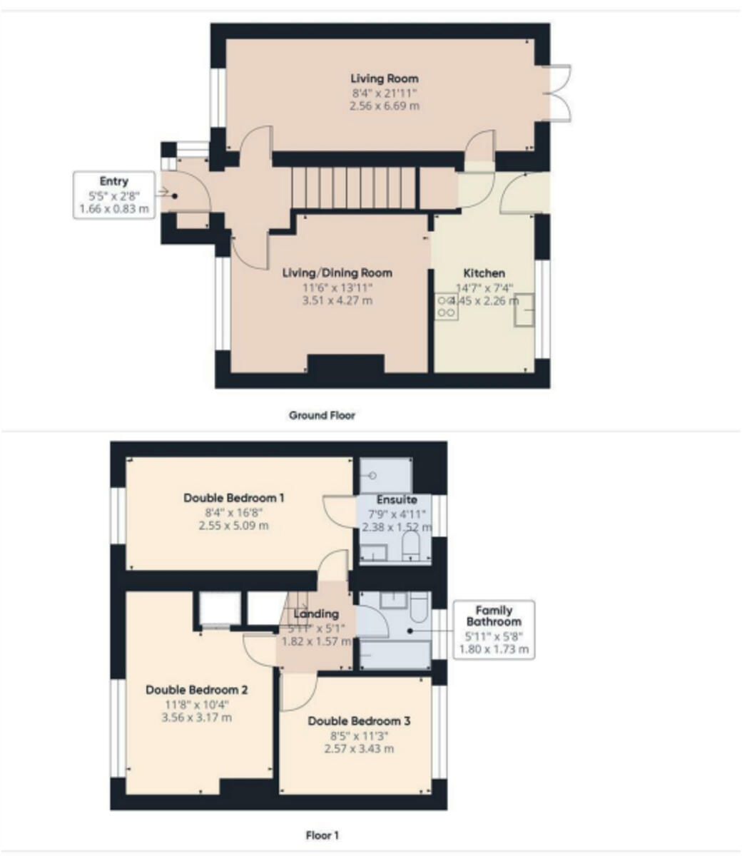 Grove Road, Cromer floorplan