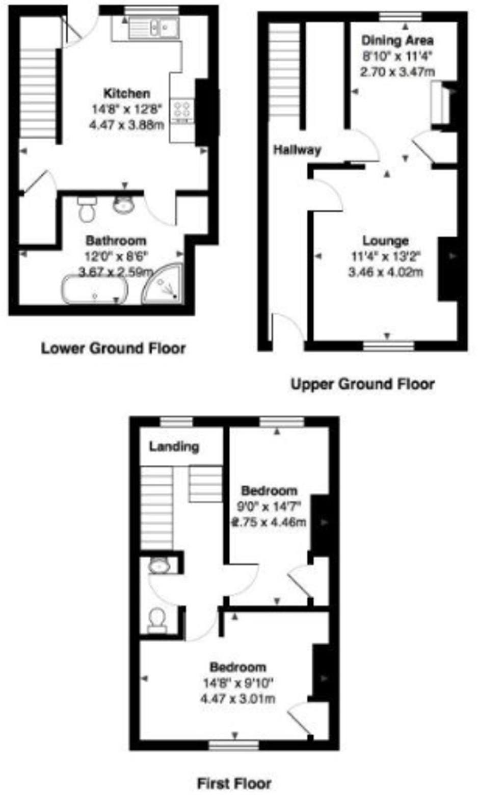 Tudor Road, Newton Abbot, TQ12 floorplan