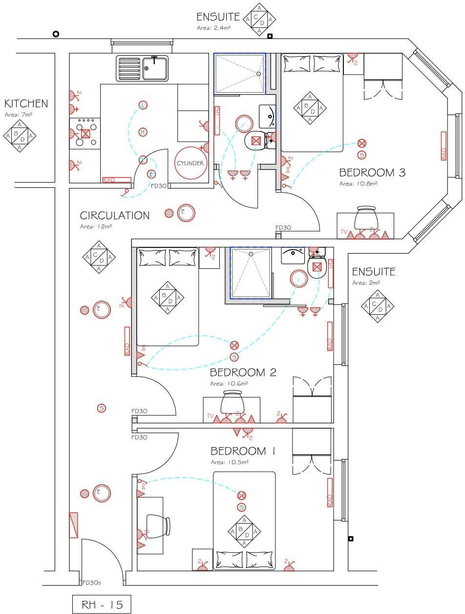 Ryan House floorplan