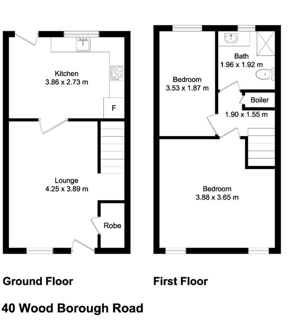Woodborough Road, Leicester floorplan