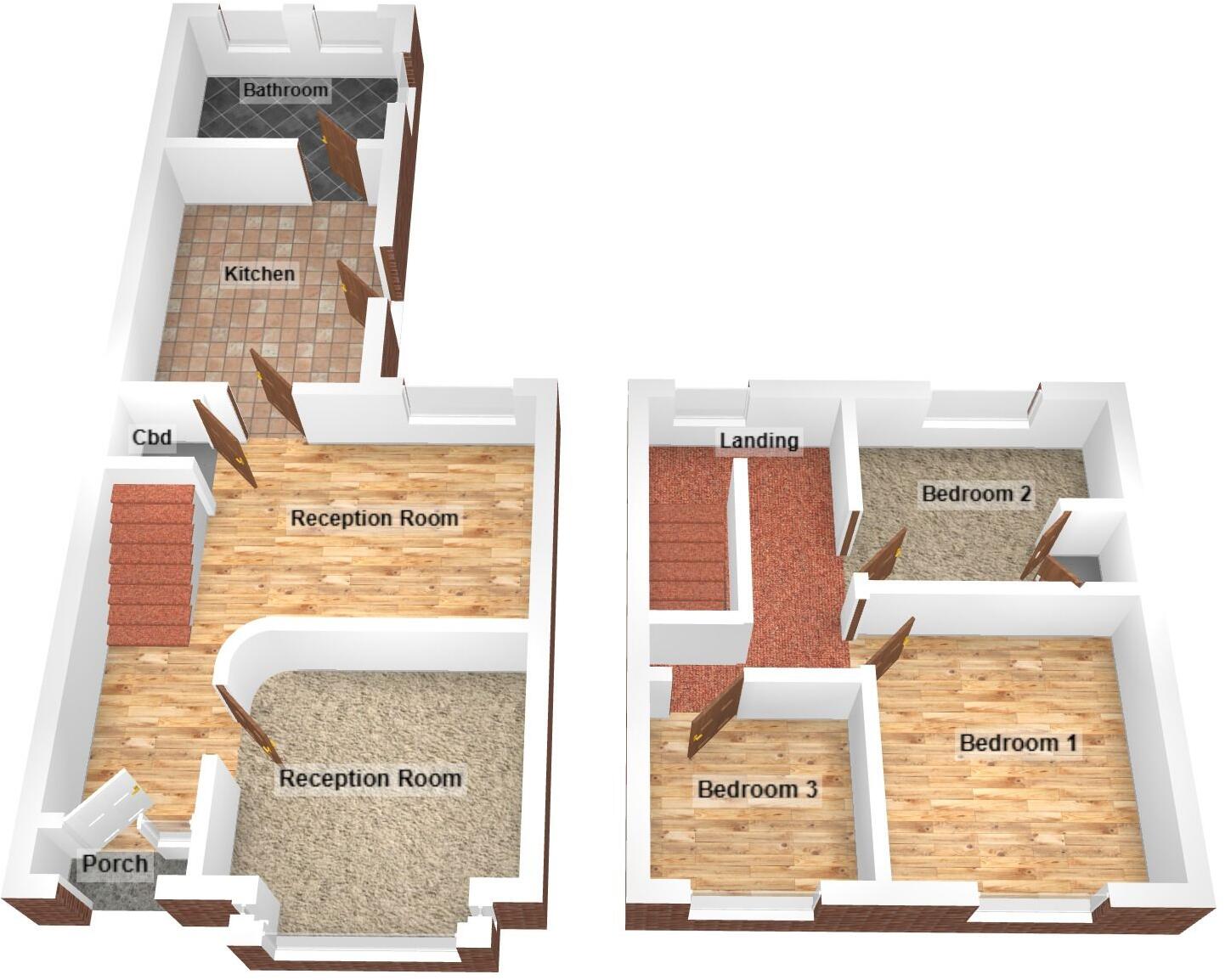 Thomas Street, Abertridwr, Caerphilly, CF83 4AX floorplan