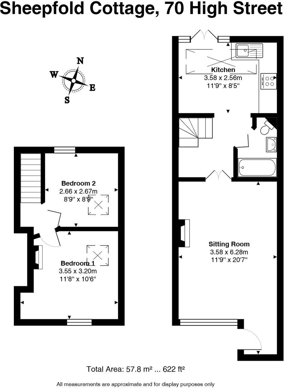 High Street, Manton, Marlborough, Wiltshire, SN8 floorplan