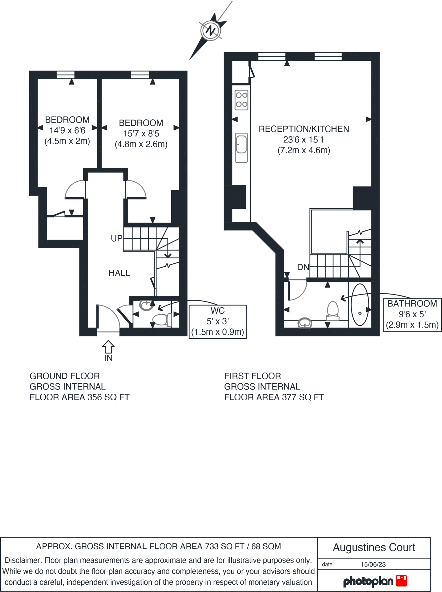 St Augustines Court, Bermondsey floorplan