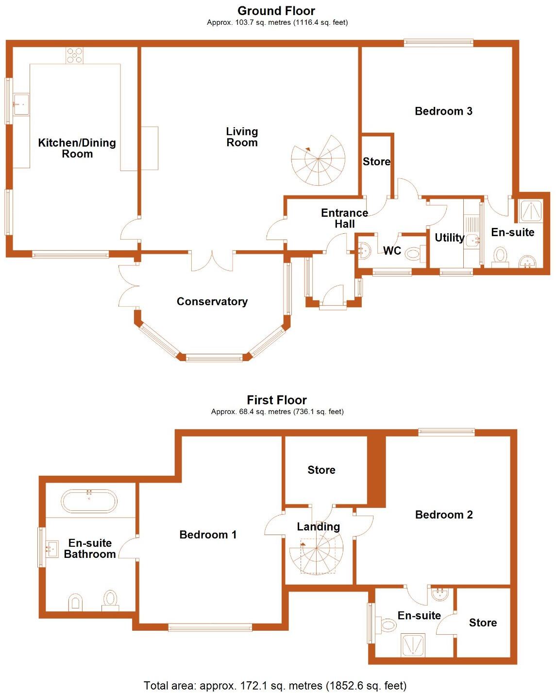 Shotwick Park, Saughall, CH1 floorplan