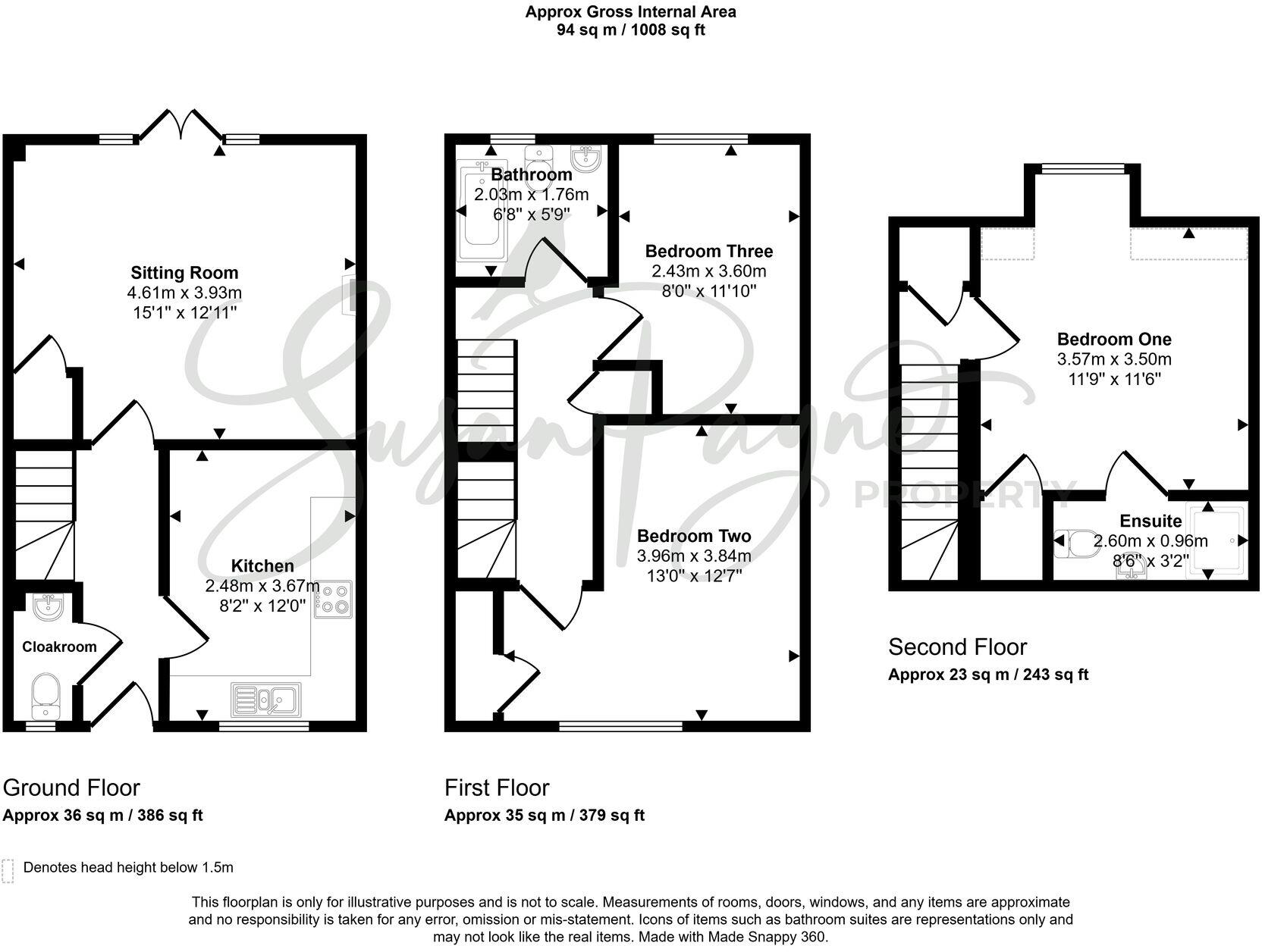 Bartletts Close, Newchurch floorplan