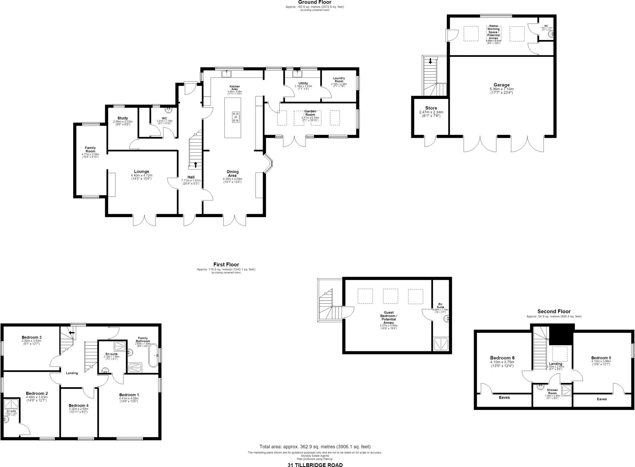 Tillbridge Road, Sturton By Stow floorplan