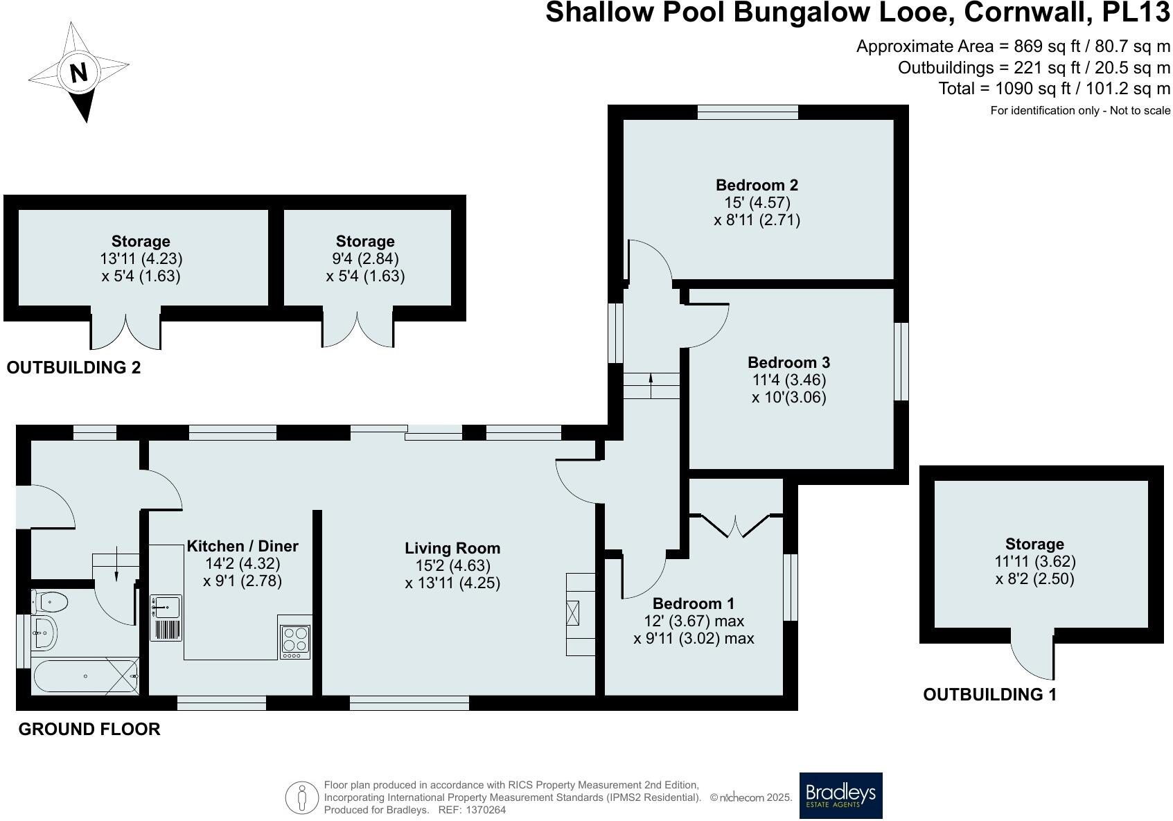 Looe, Cornwall floorplan